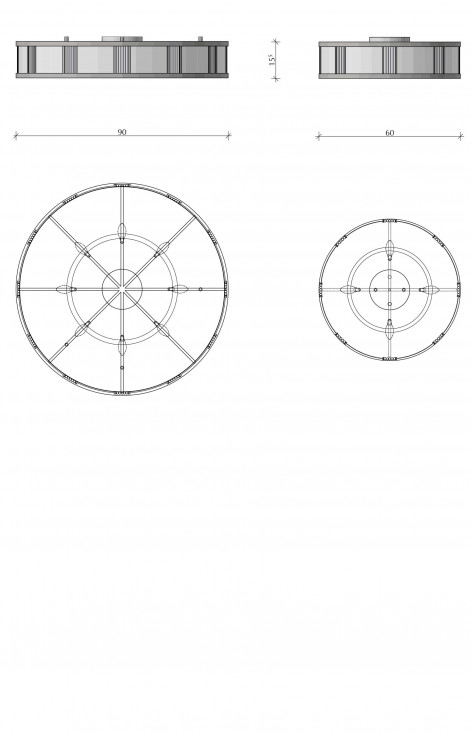 TZ Deckenleuchte C1 C2